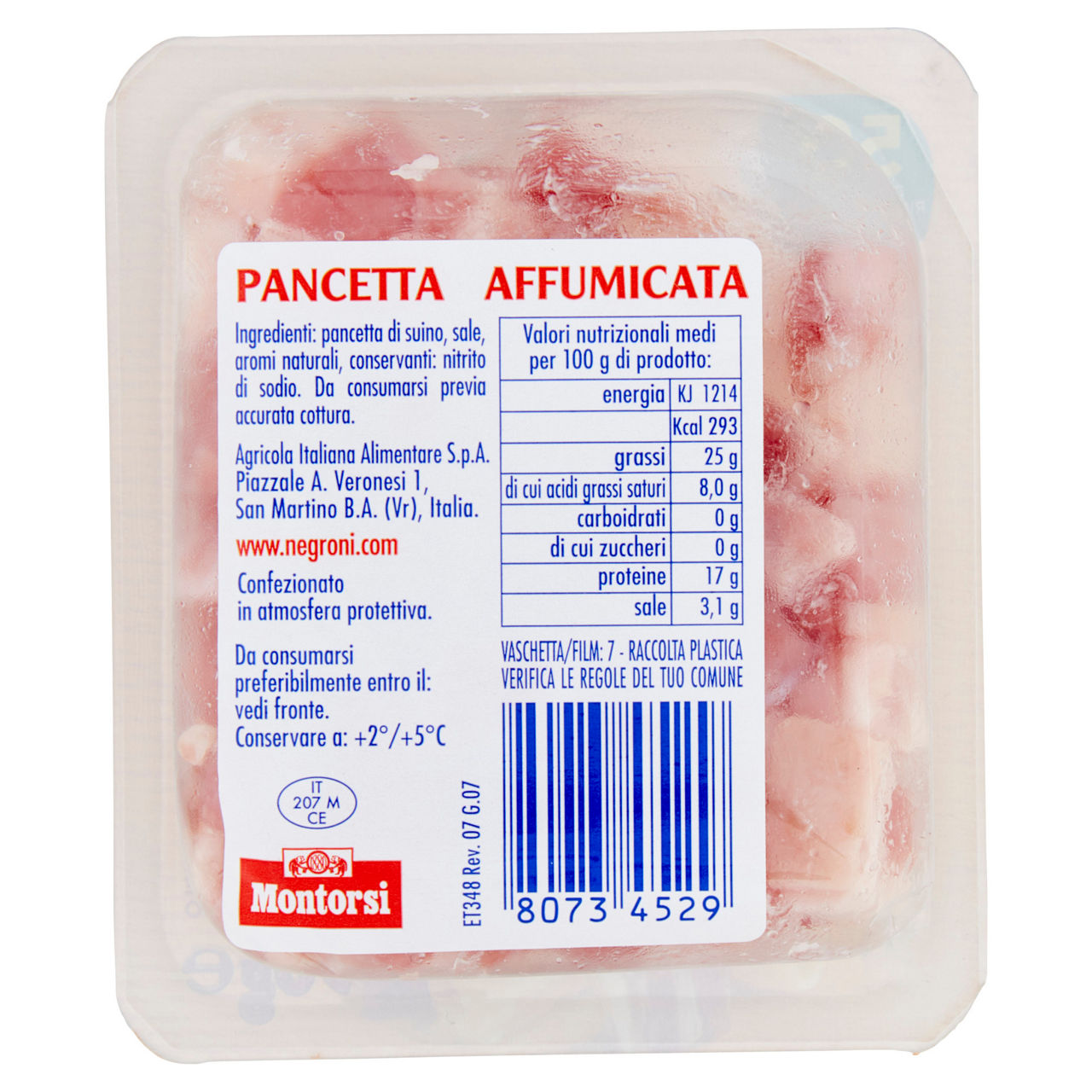 Cubetti di pancetta affumicata 90 gr - Immagine 21