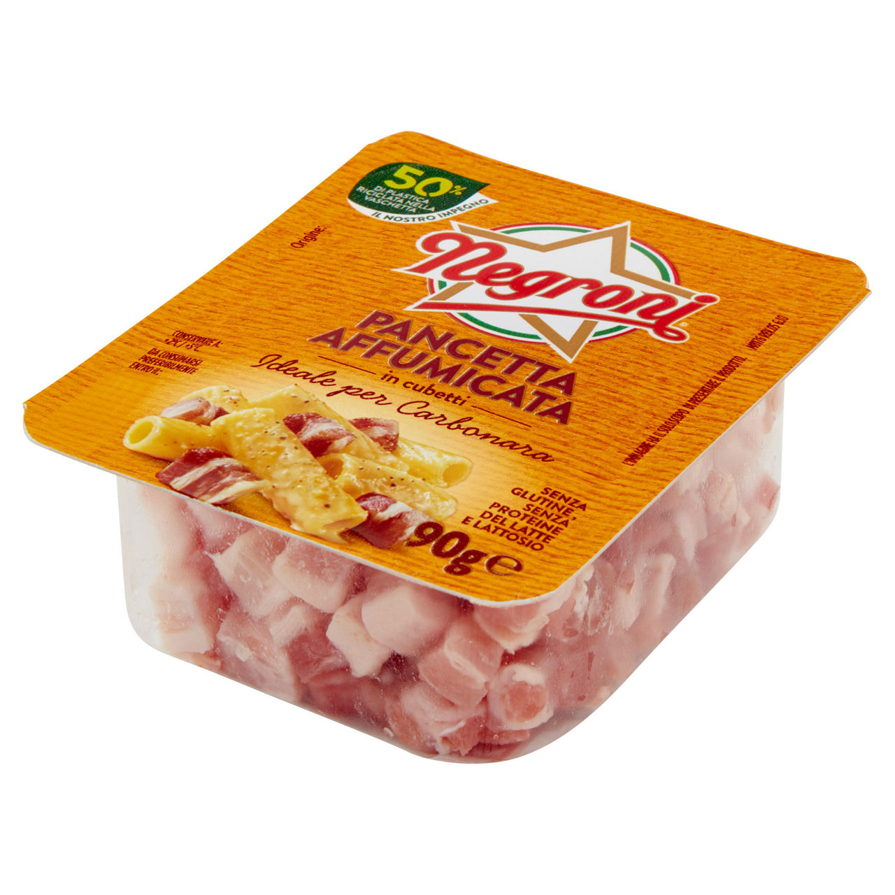 Cubetti di pancetta affumicata 90 gr - Immagine 61