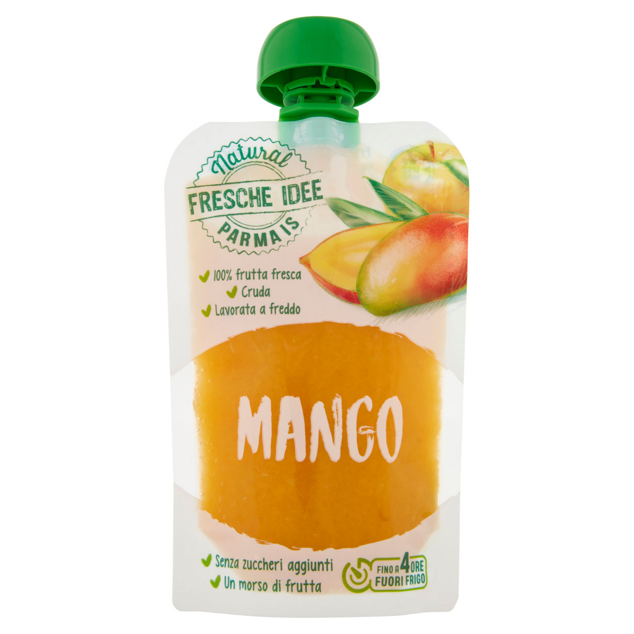 Purea di mela e mango pouch 100 gr