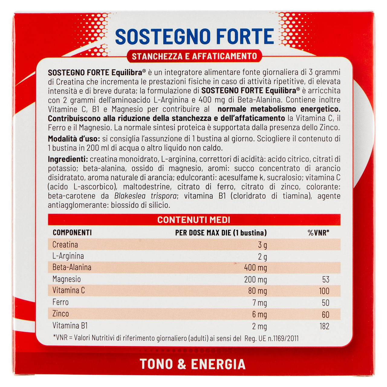 Integratore sostegno forte 22 bustine - Immagine 21