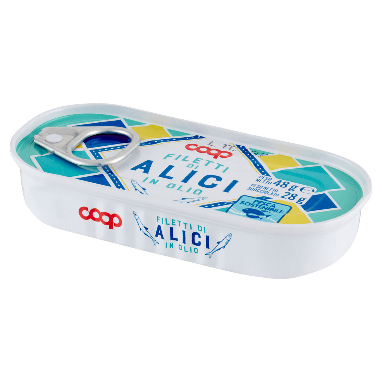 Filetti di alici distese in olio 48 gr - Immagine 61
