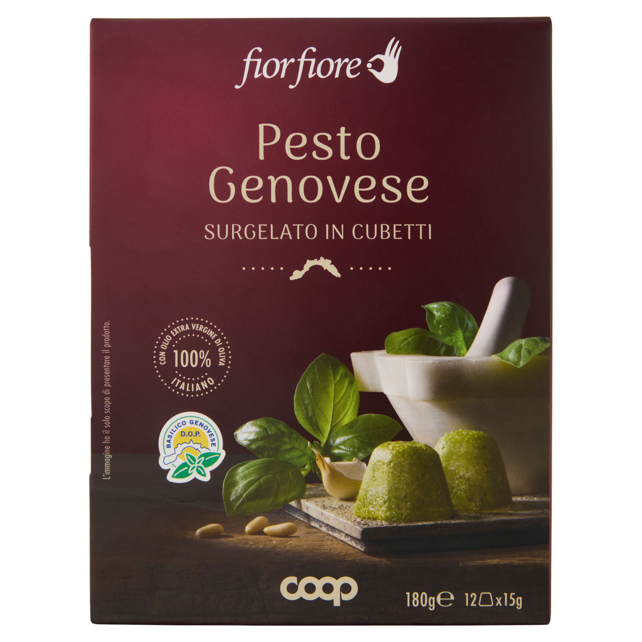 Pesto Genovese a cubetti surgelato 180 gr