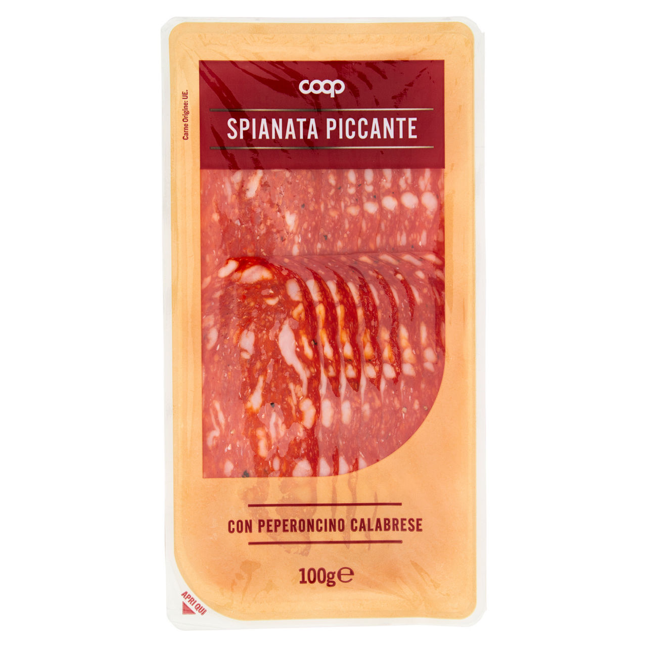 Spianata piccante a fette 100 gr