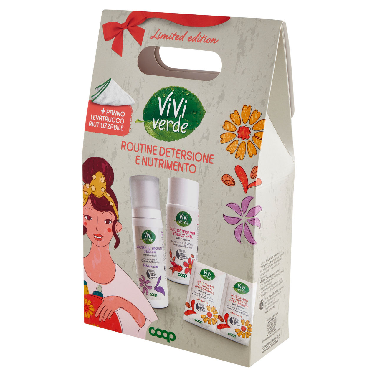 COFANETTO BEAUTY ROUTINE DETERS.NUTRIMENTO MOUSSE+OLIO+MASC.VIVIVERDE COOP PZ.1 - Immagine 61