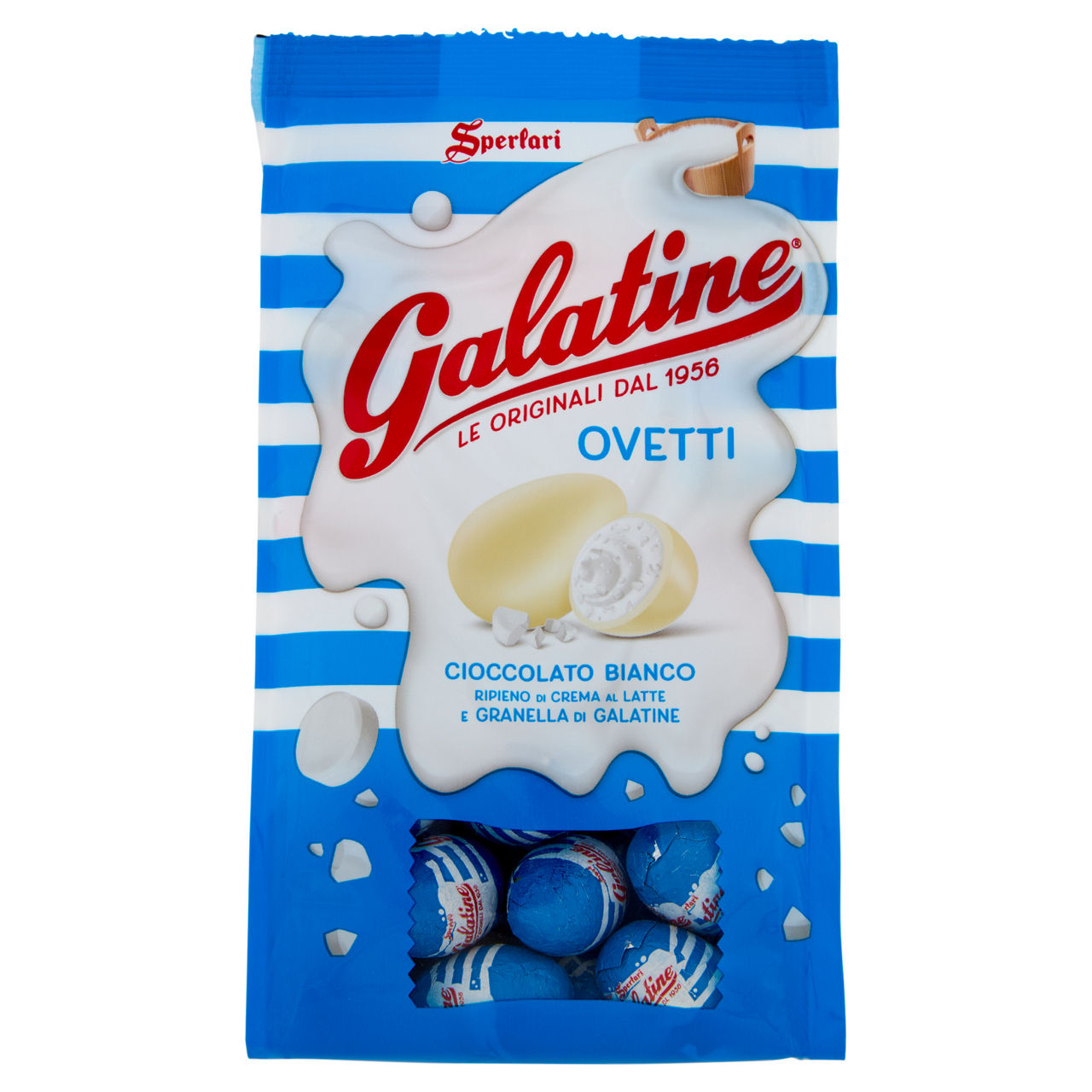 Ovetti di cioccolato bianco 150 gr