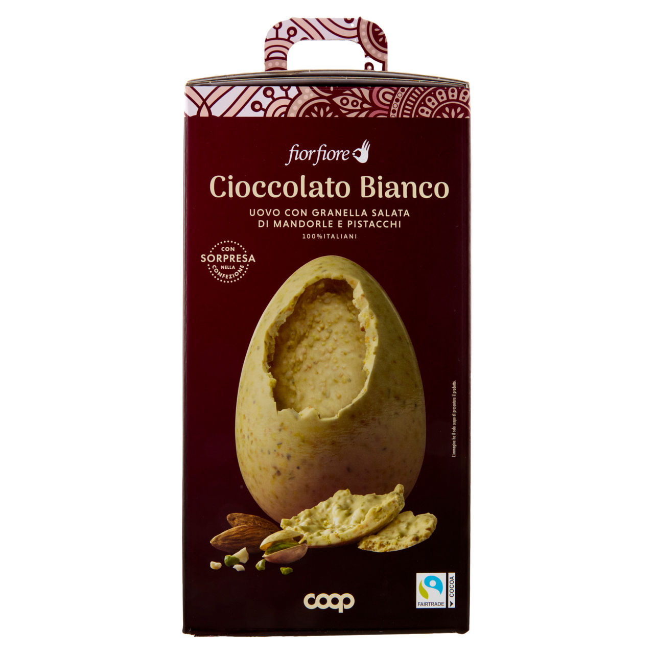 Uovo di cioccolato bianco 320 gr - Immagine 21