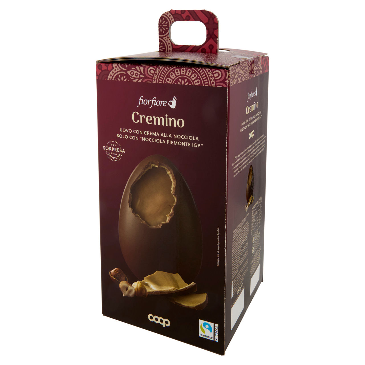 Uovo di cioccolato cremino nocciola Piemonte IGP 260 gr - Immagine 61