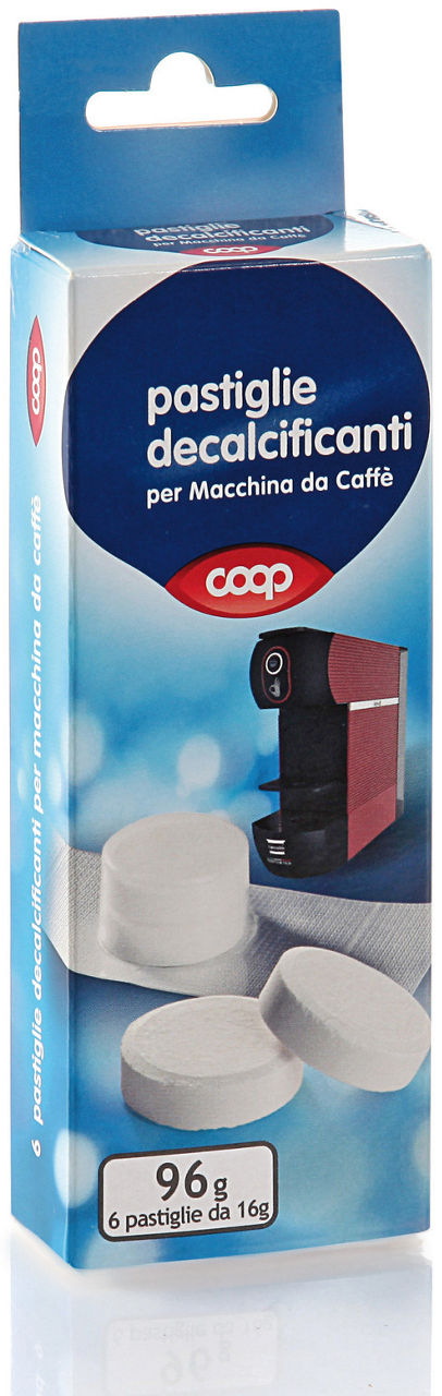 PASTIGLIE DECALCIFICANTI PER MACCHINA DA CAFFE PZ 6 - Immagine 01