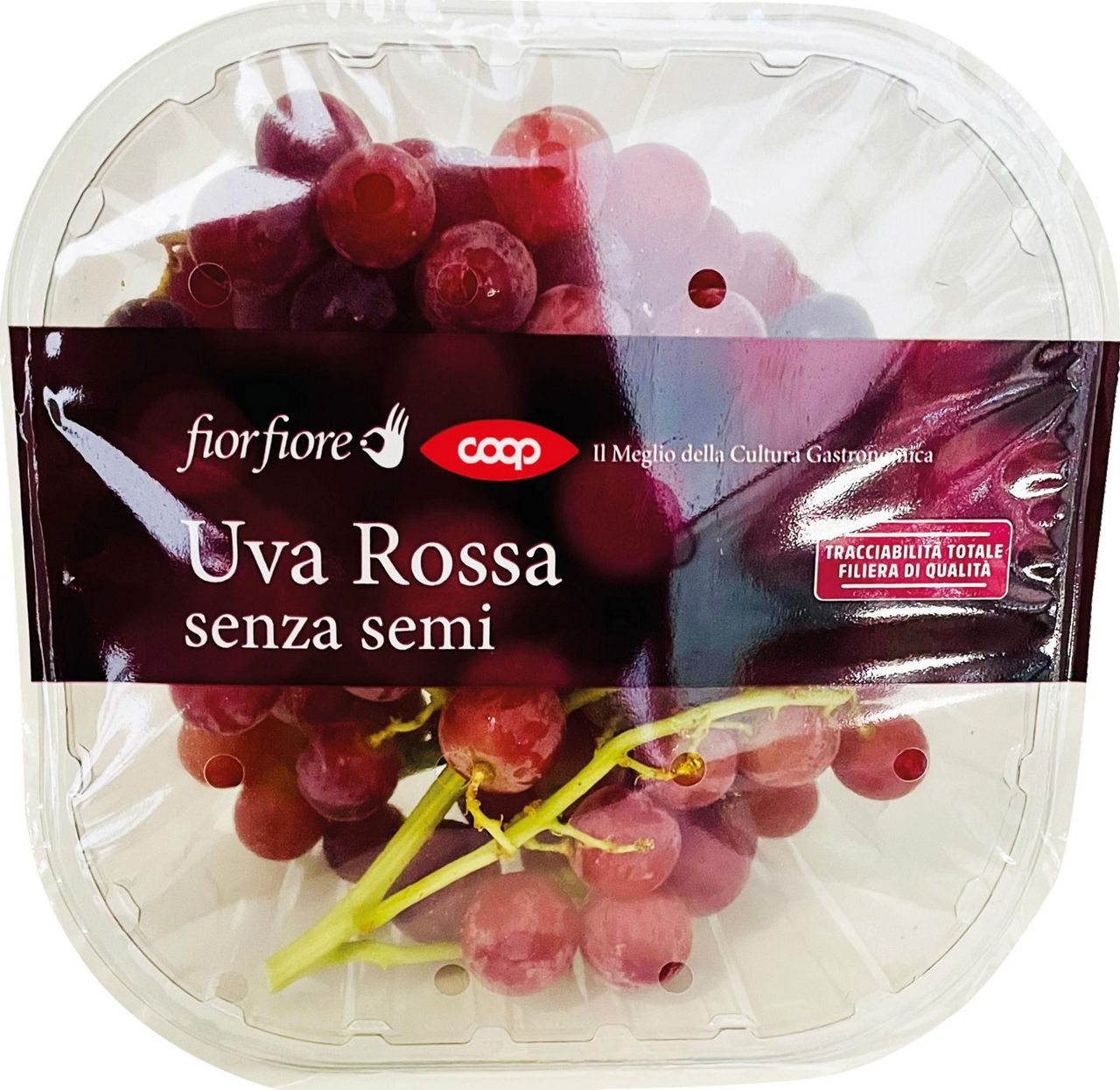 Uva rossa senza semi 750 gr - Immagine 01