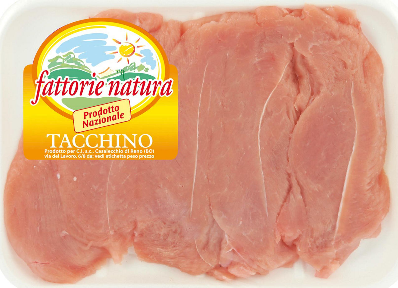 Fesa di tacchino a fette