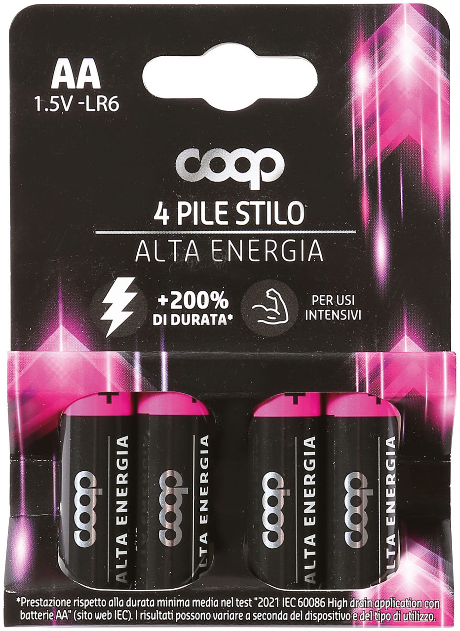 4 PILE STILO ALTA ENERGIA CASA COOP - Immagine 11