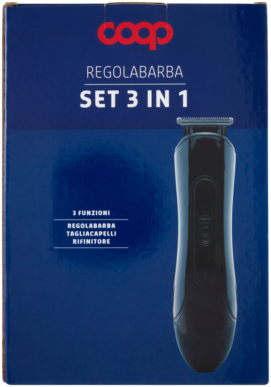 Regolabarba Set 3 in 1 Ricaricabile - Immagine 21