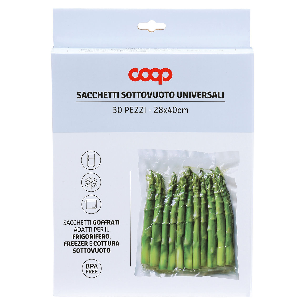 Sacchetti sottovuoto universali 30 pz