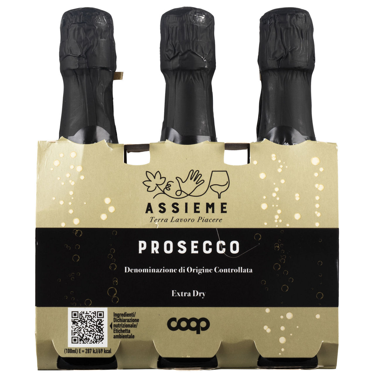 Mini spumante Prosecco DOC extra dry 3 pz x 200 ml - Immagine 11