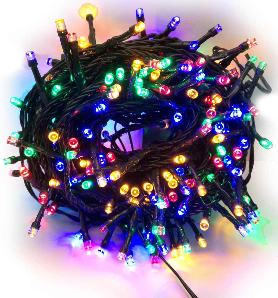 250 led multicolor da esterno con giochi luce