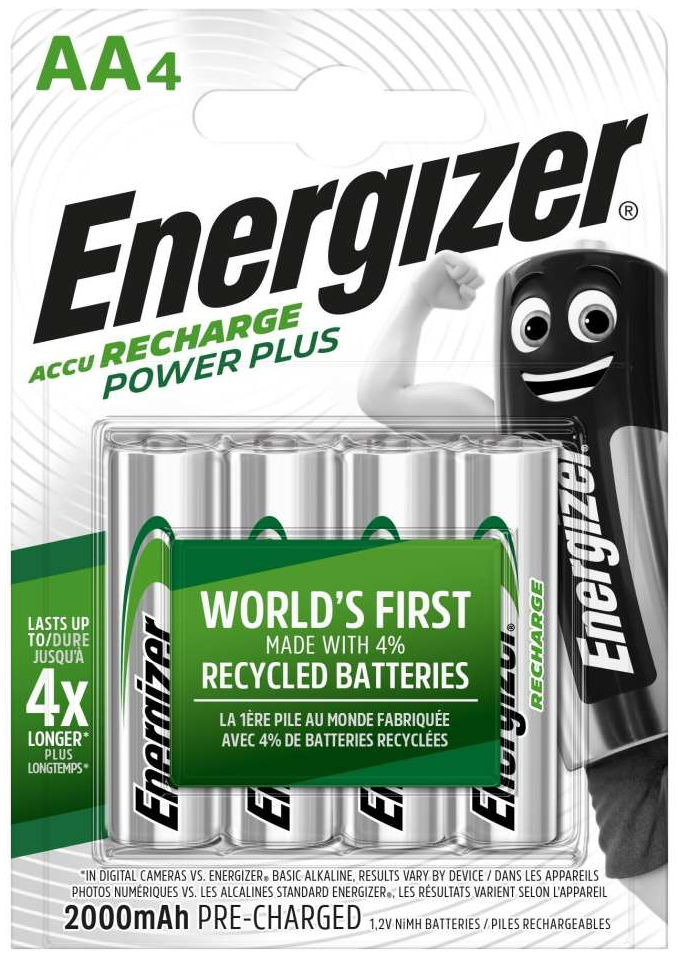 Energizer power plus aa bp4 precar. 2000