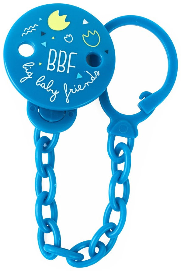 Clip catenella dino blu