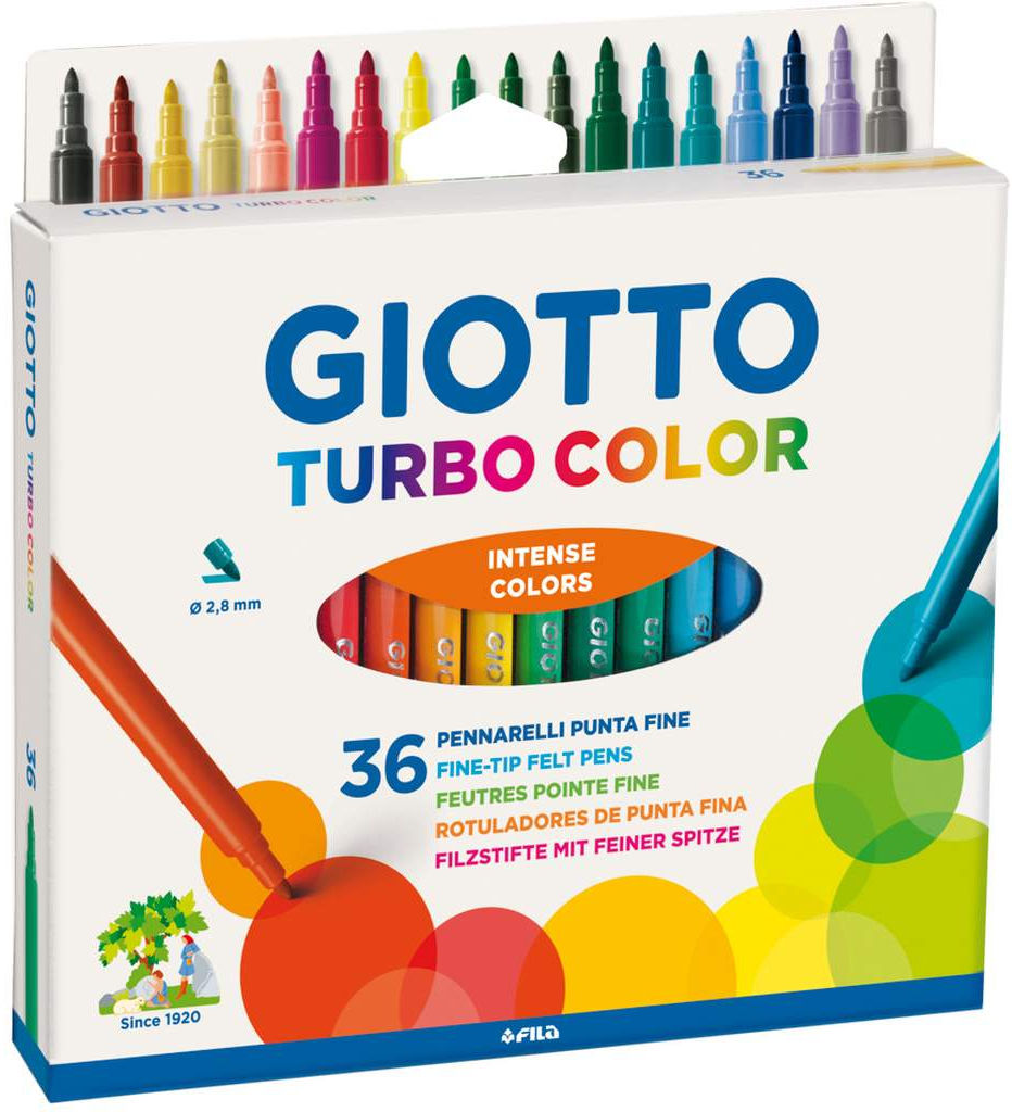 36 pennarelli turbo color giotto