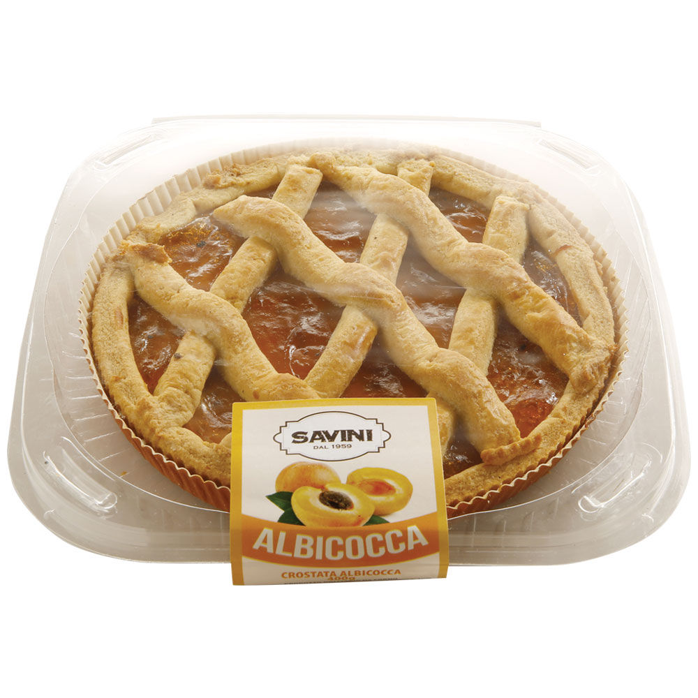 Crostata all'albicocca 400 gr