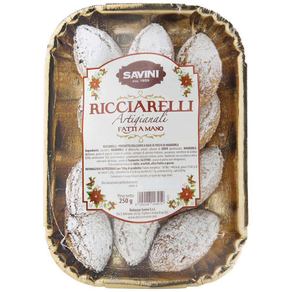 Ricciarelli gr 250 dolcezze savini