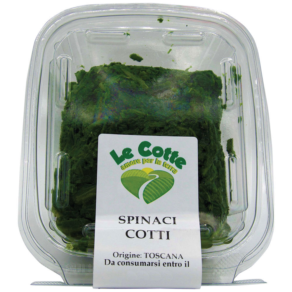 Spinaci cotti 300 g
