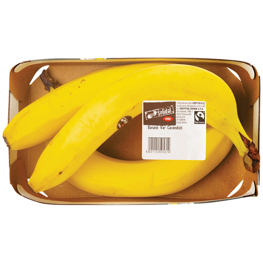 Banane in vassoio