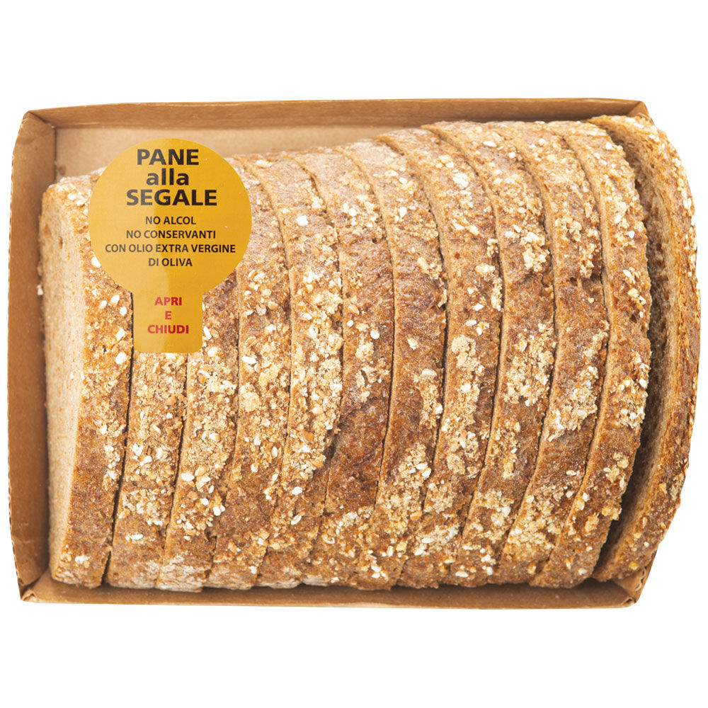 Pane morbido a fette alla segale gr. 250 Cerealia - 0
