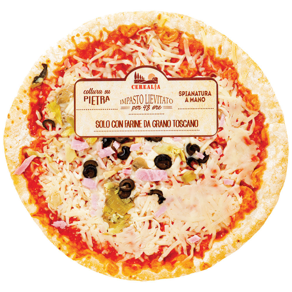 Pizza Capricciosa gr 380 - 0