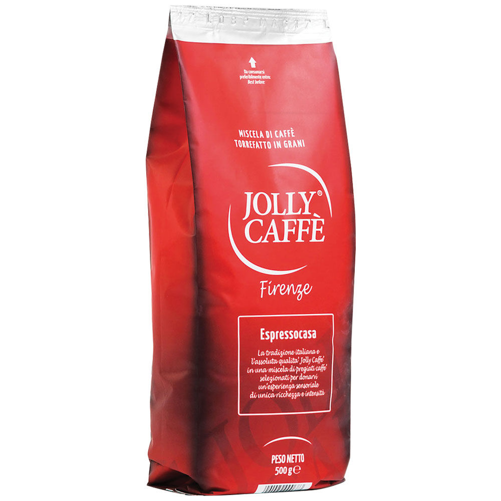 Caffe  jolly rosso grani g 500