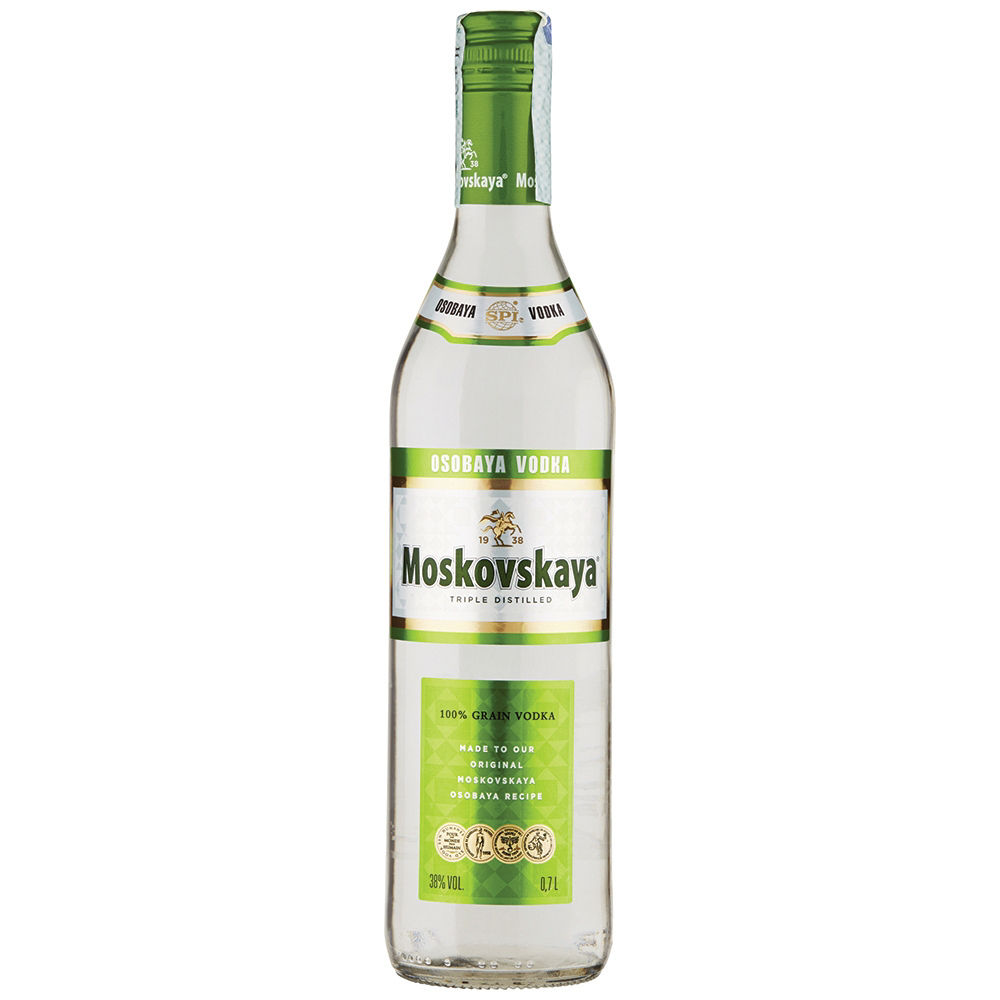 Vodka moskovskaya 38 gradi bottiglia ml. 700