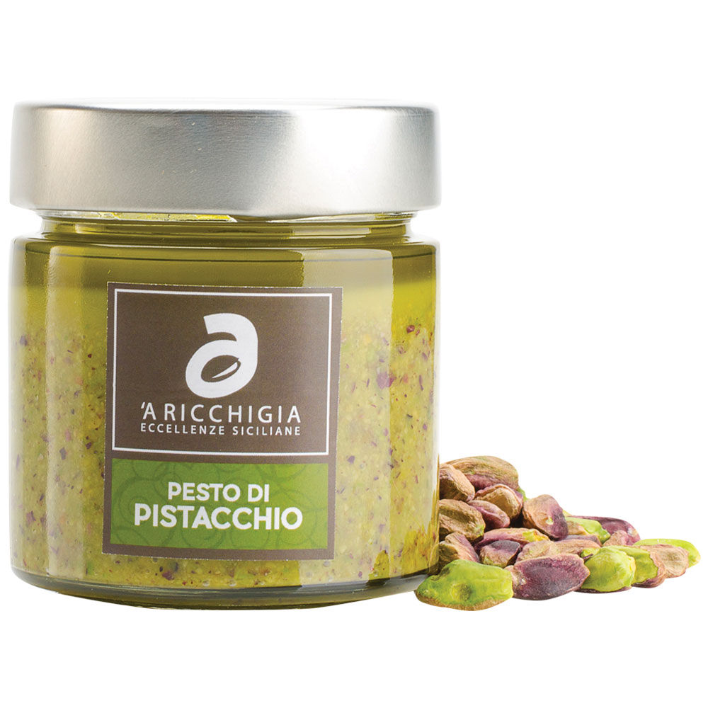 Pesto pistacchio 190gr.a ricchigia
