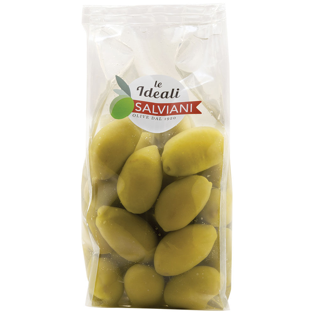 Olive  bella di  cerignola  giganti  kg 1,5   peso   lordo  sgoccialato   kg 0,9