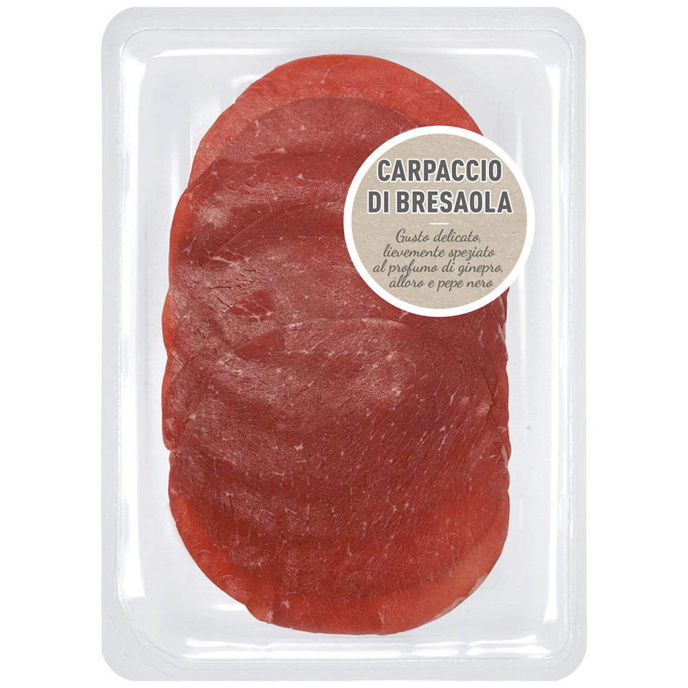 Carpaccio bresaola affettata g100