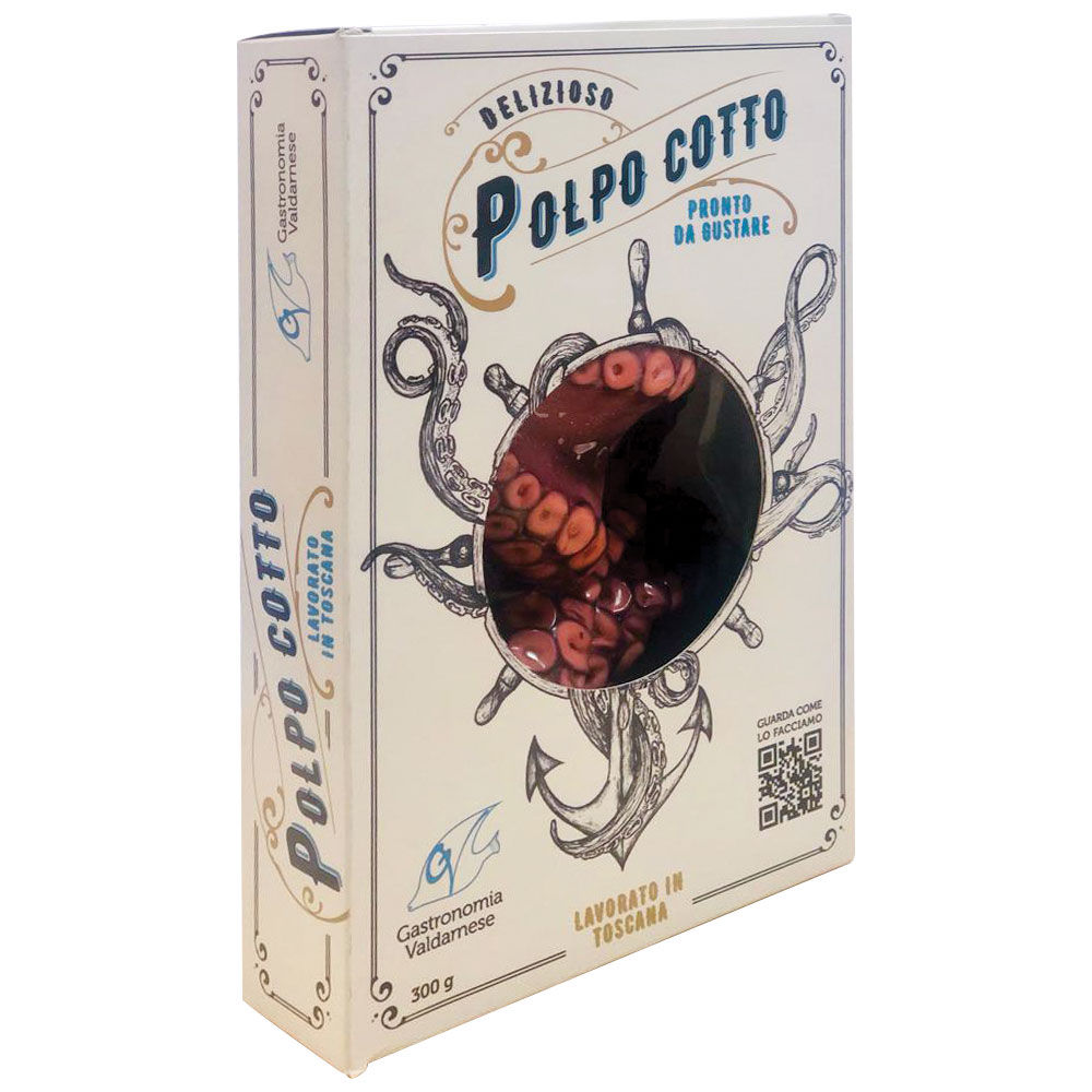 Polpo cotto 300 gr