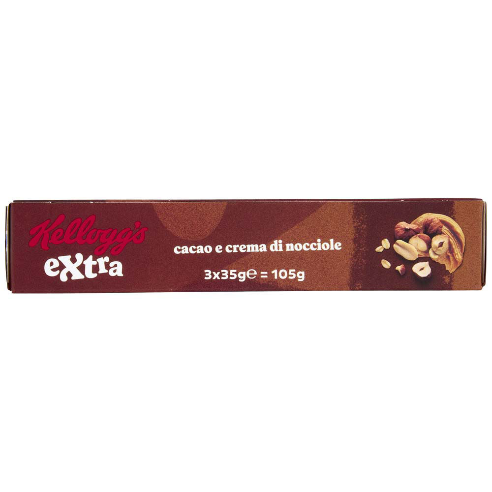 BARRETTE EXTRA CACAO E NOCCIOLE KELLOG  G105X3 - Immagine 51