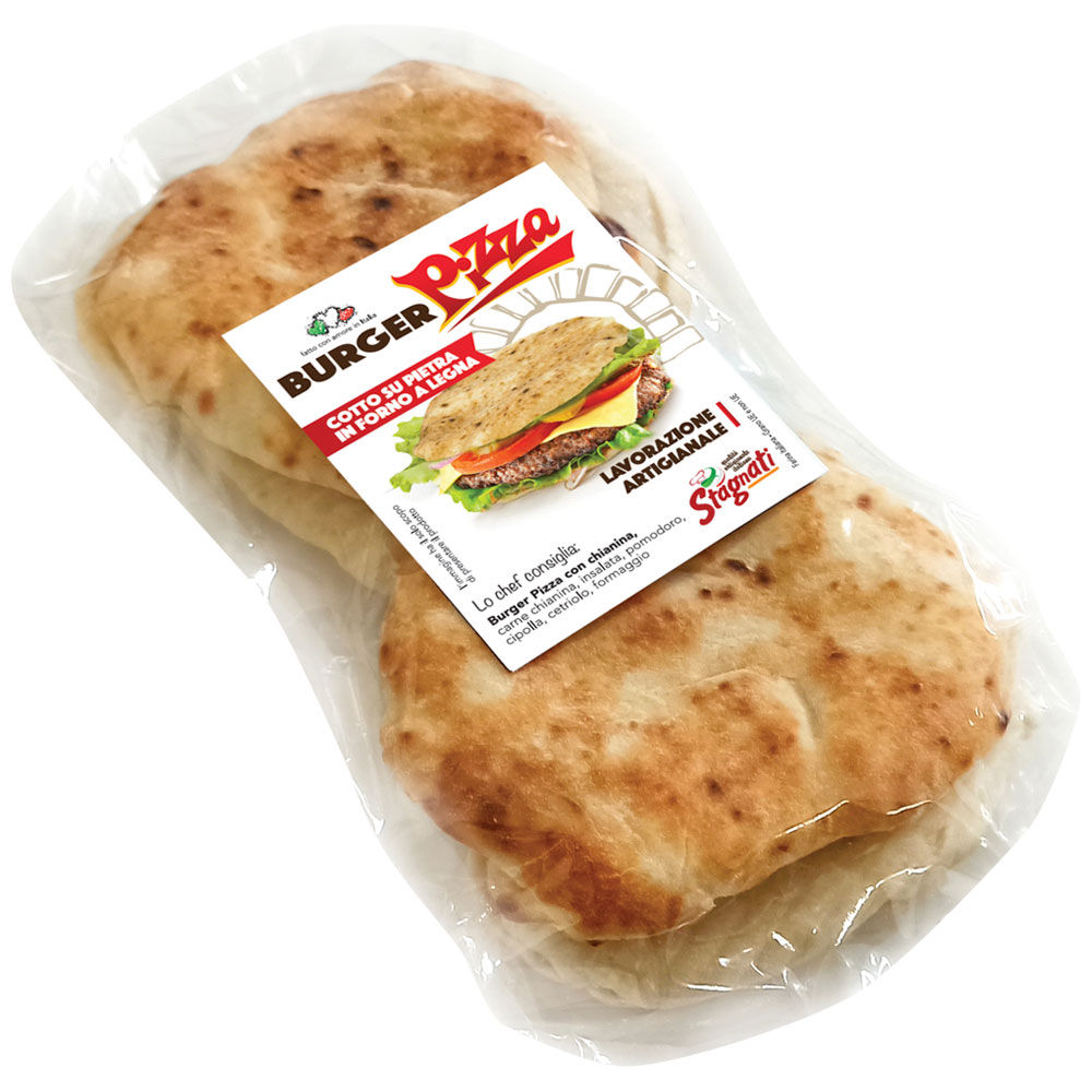 Burger pizza 4 pz 300 gr - Immagine 01