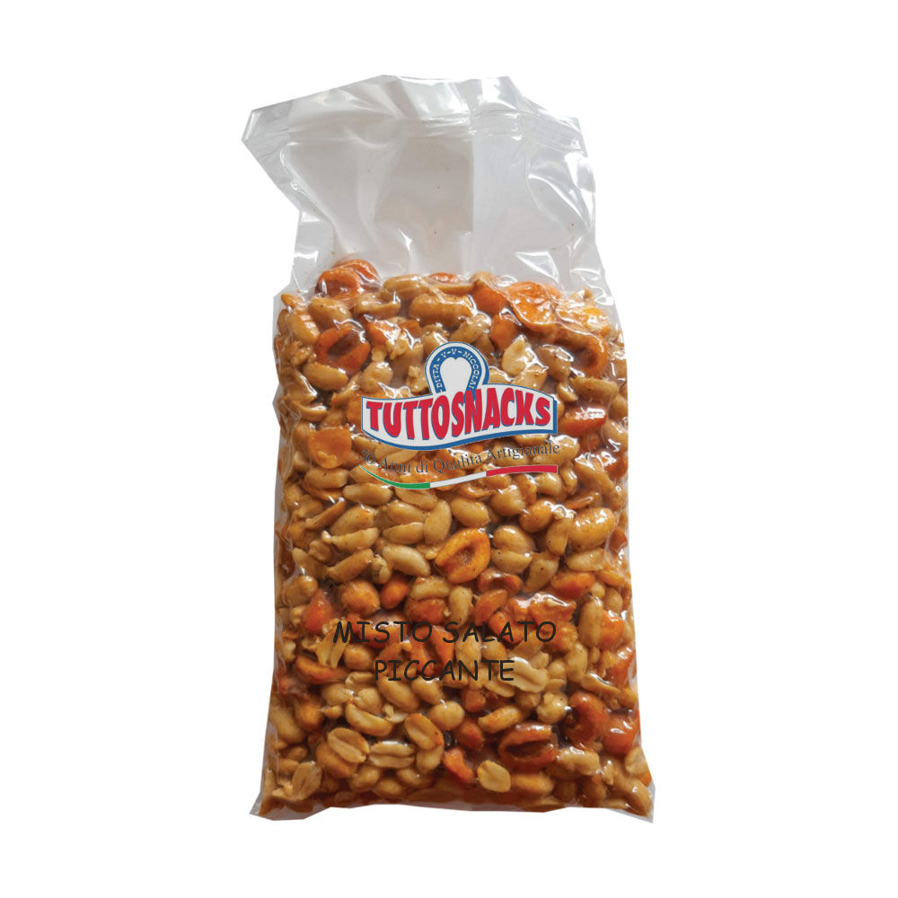 Misto snack salato piccante 400 gr