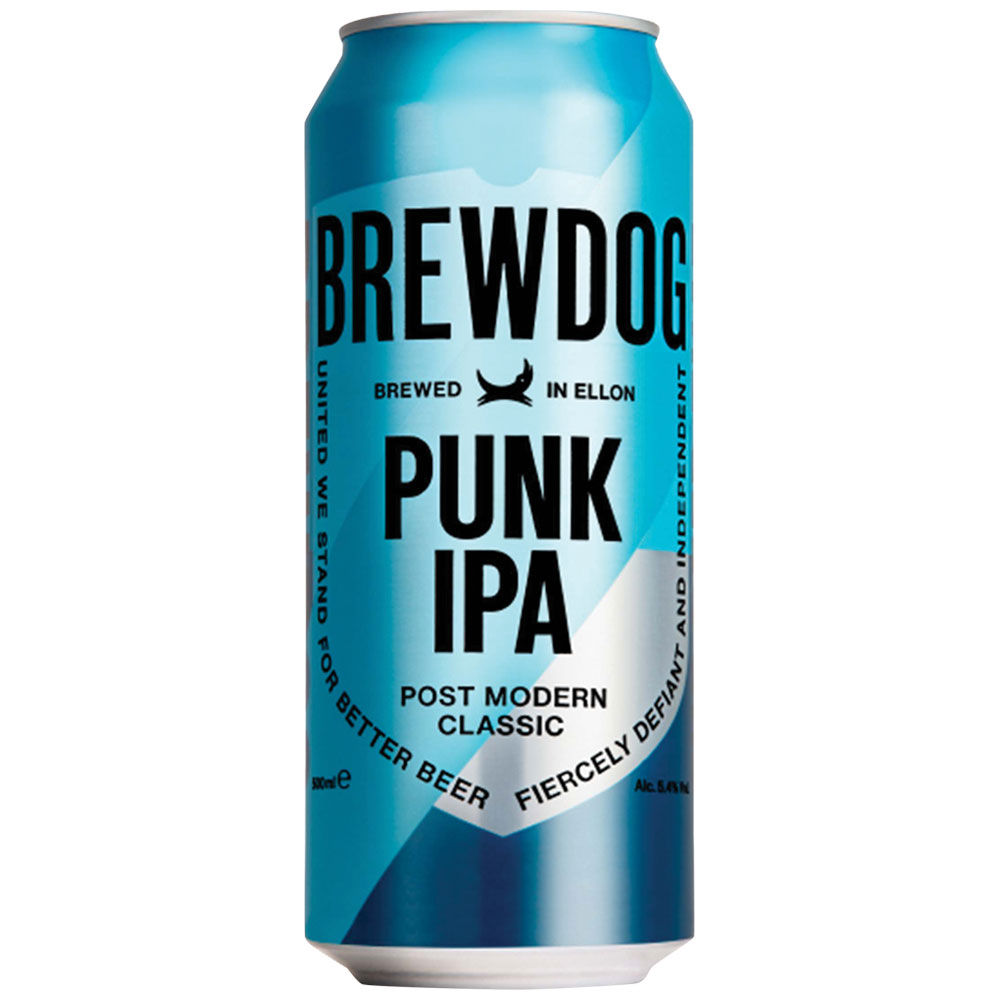 Birra brewdog punk ipa 5,4 gradi lattina ml 440