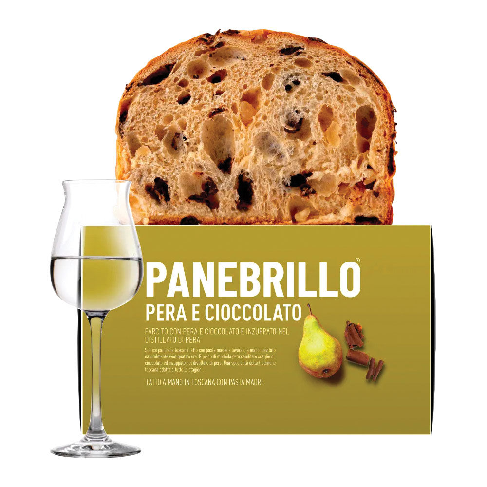 Panebrillo con pere e cioccolato 500 gr