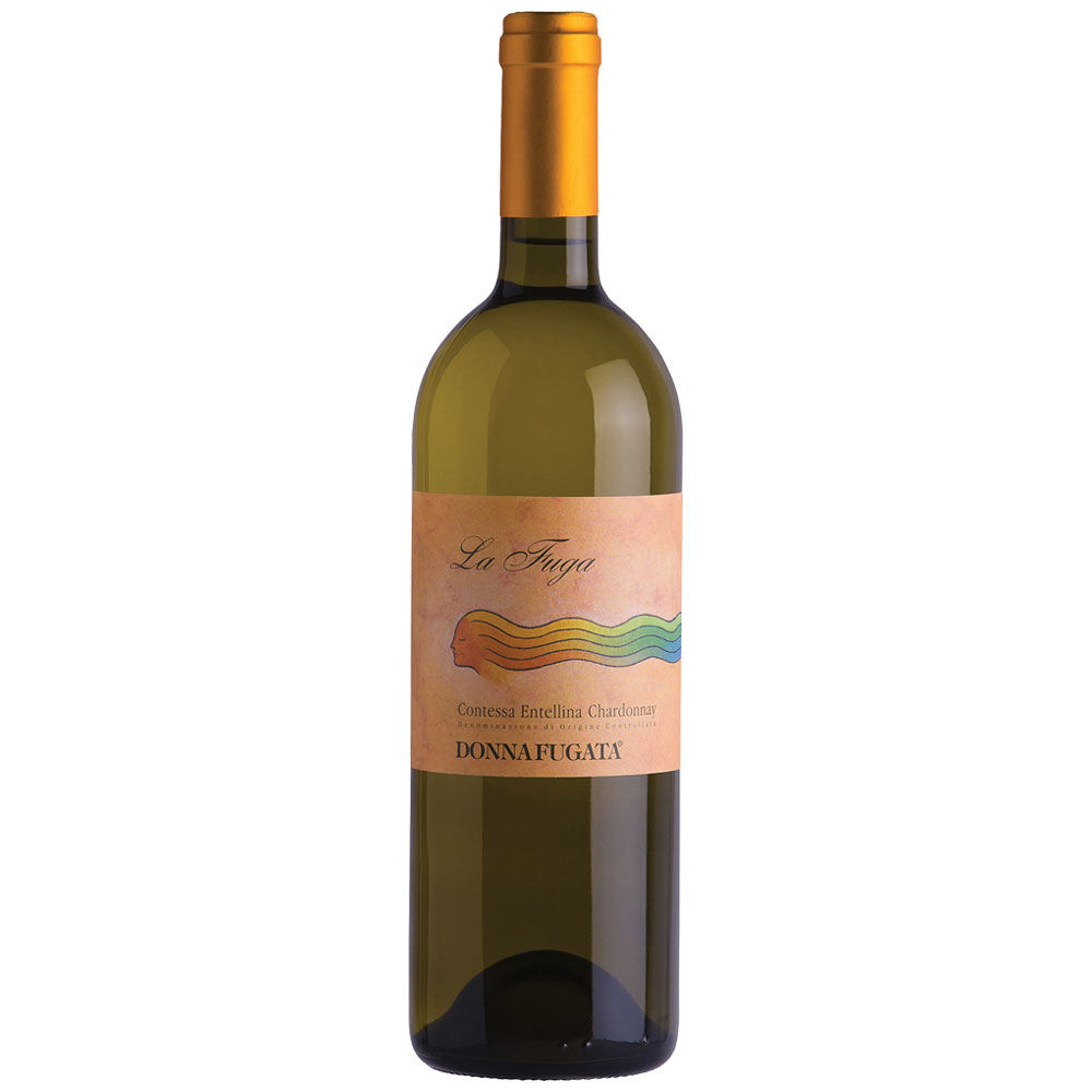 Vino bianco la fuga Contessa Entellina Chardonnay DOC 750 ml - Immagine 01