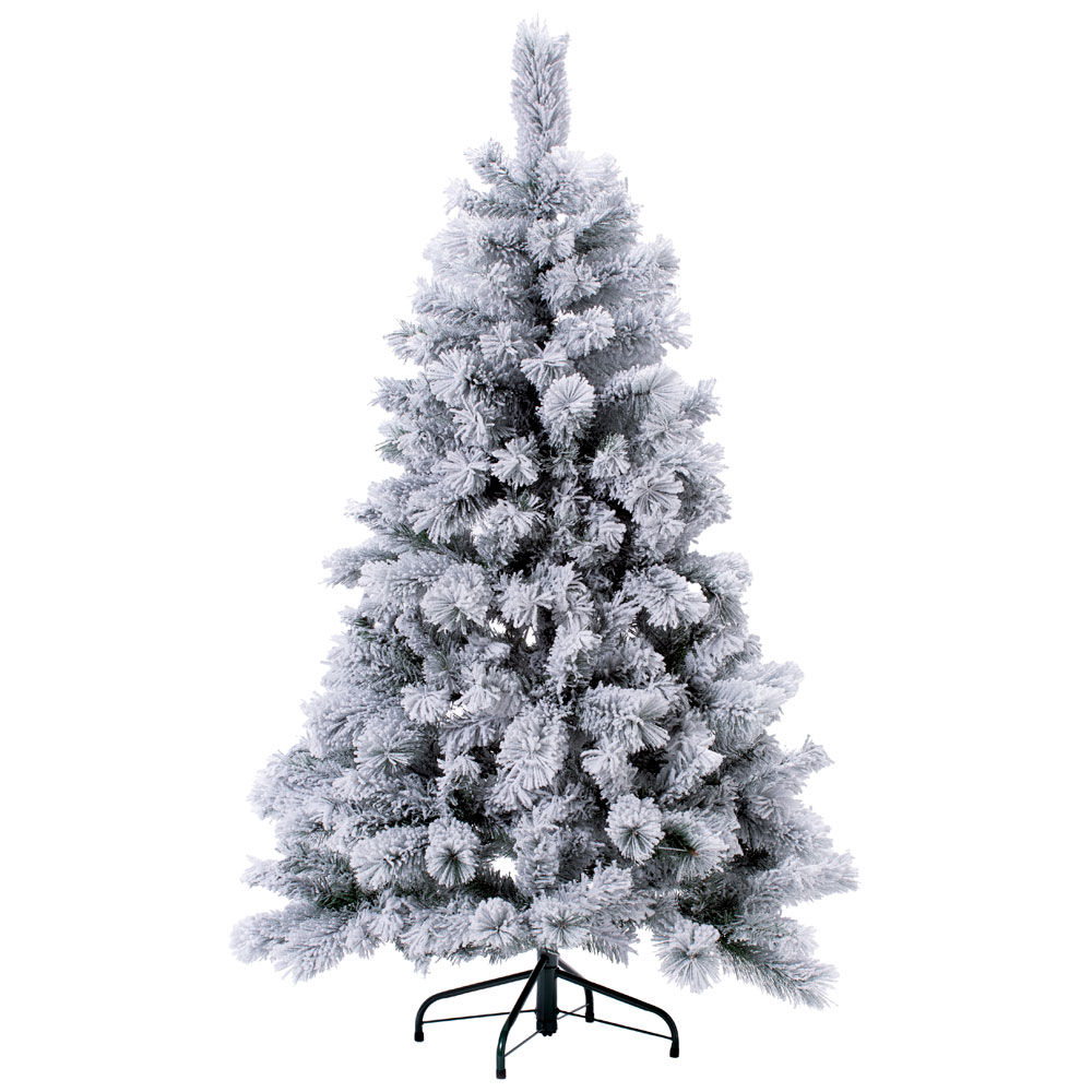 Albero innevato in pvc 150 cm