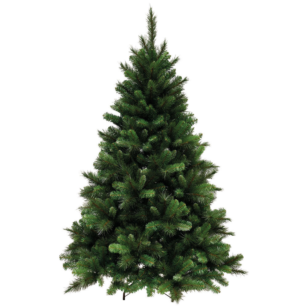 Albero verde evergreen deluxe 523 rami 150 cm