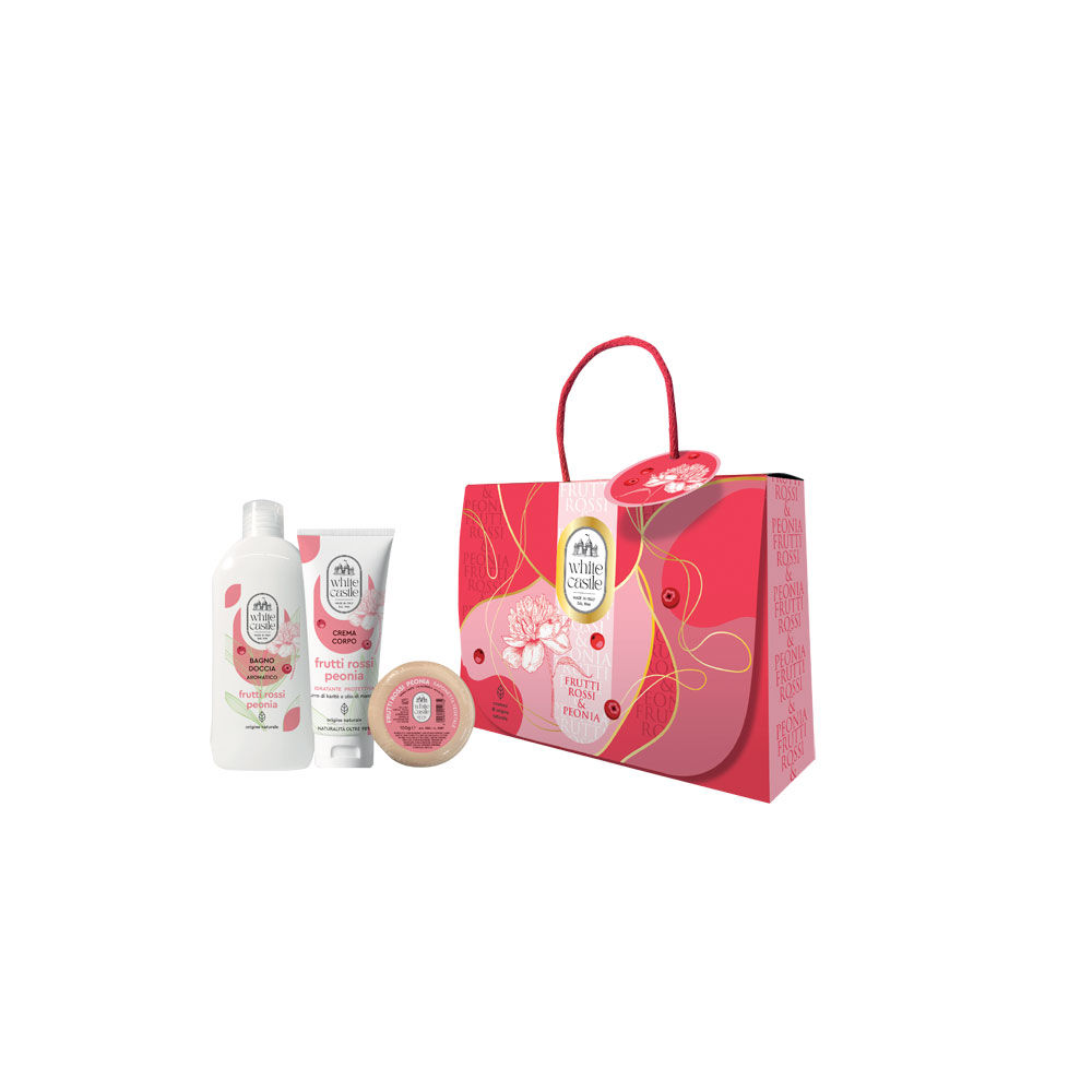 Confezione regalo frutti rossi & peonia