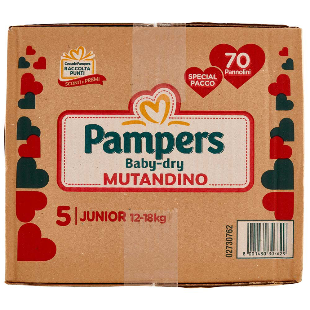 Pannolini mutandino junior tg 5 kg 12-18 pz 70 - Immagine 31