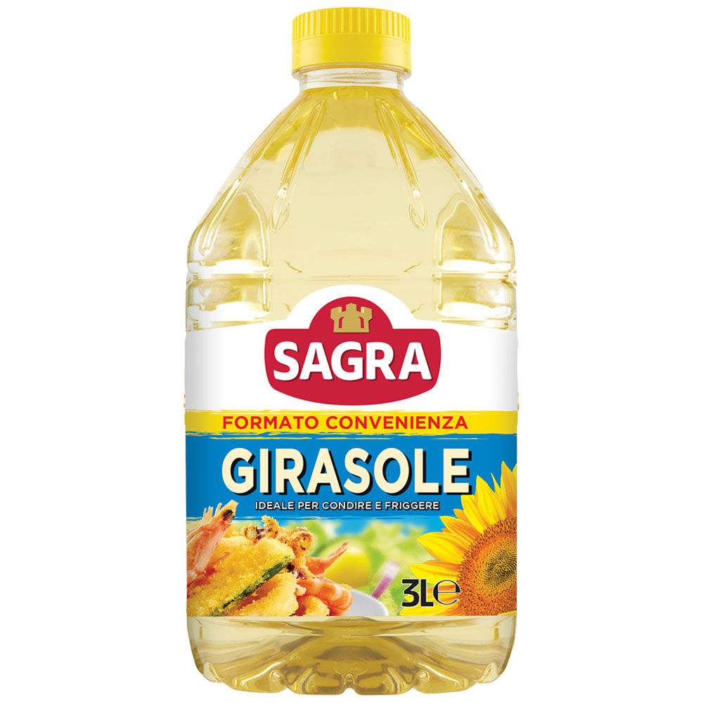 Olio di semi di girasole 3 lt