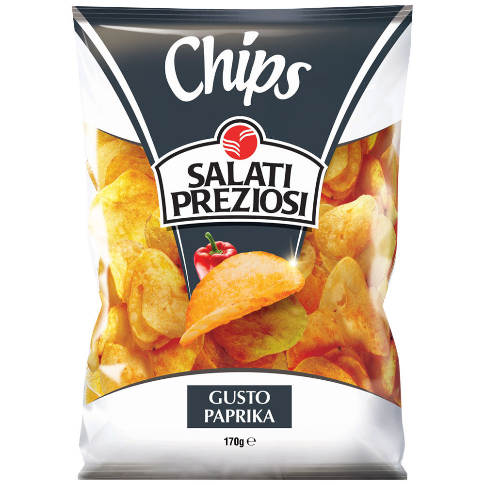 Chips - patatine gusto paprika preziosi food g 170