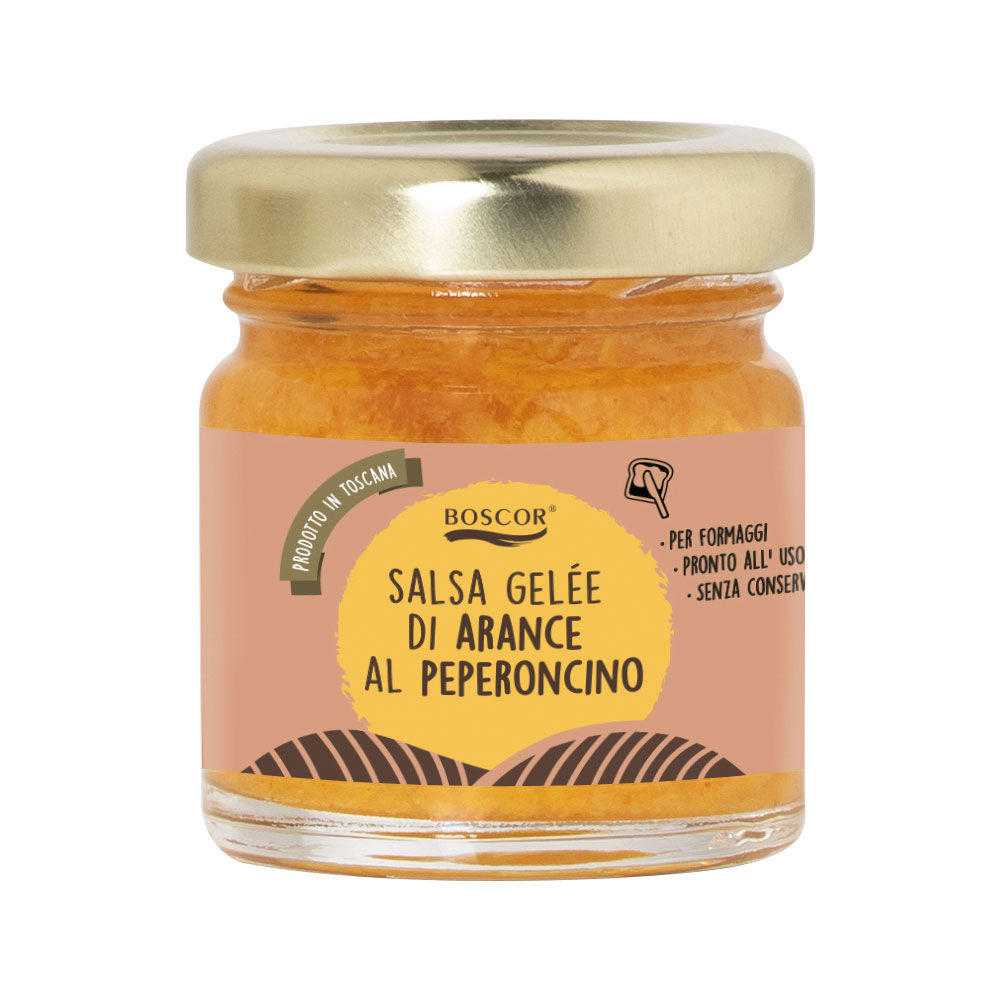 Salsa gelée di arance al peperoncino 40 gr