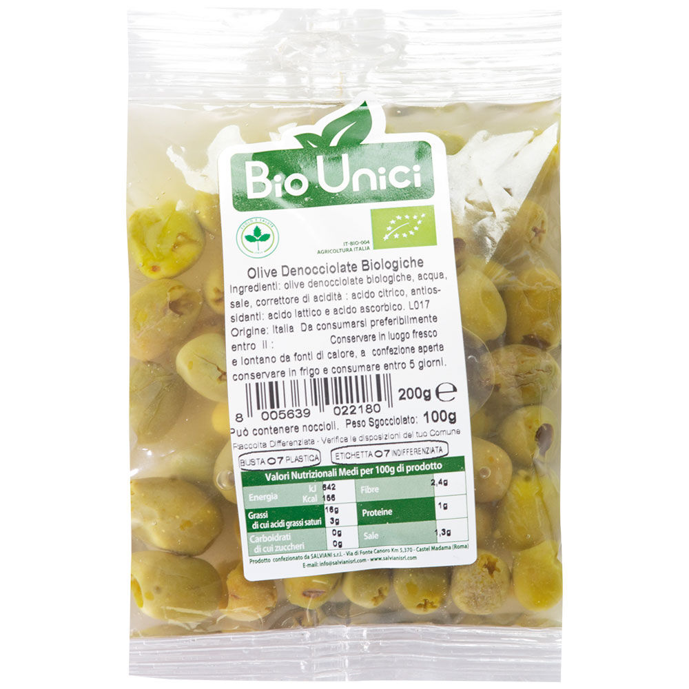 Olive denocciolate bio 100 gr - Immagine 01