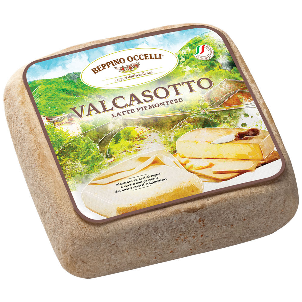 Formaggio Valcasotto latte Piemontese