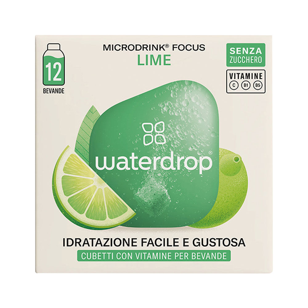 Cubetti con vitamine per bevande gusto lime 12 pz - Immagine 01